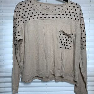 Cropped long sleeve